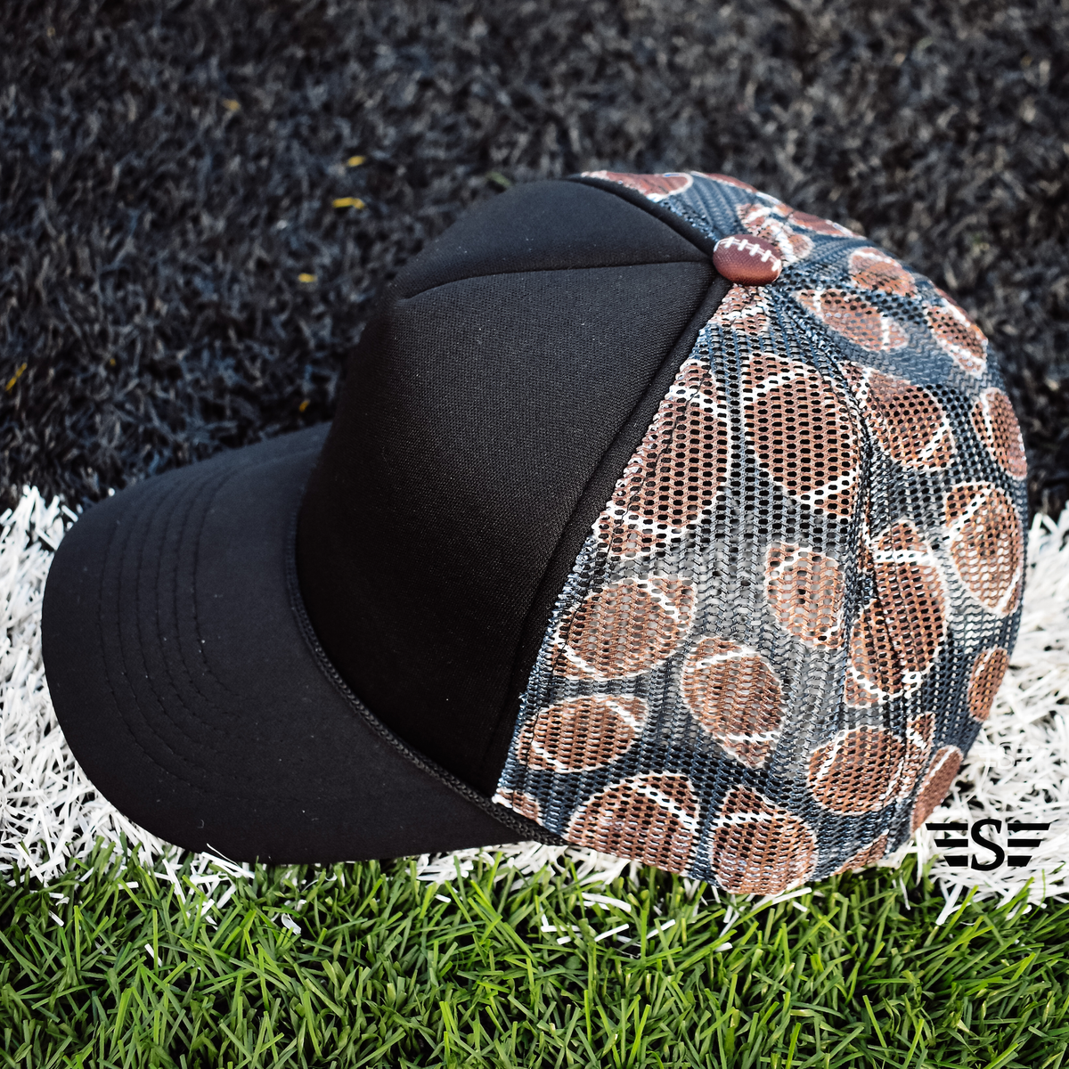 Football Magna Pony® Mesh Foam Trucker Hat
