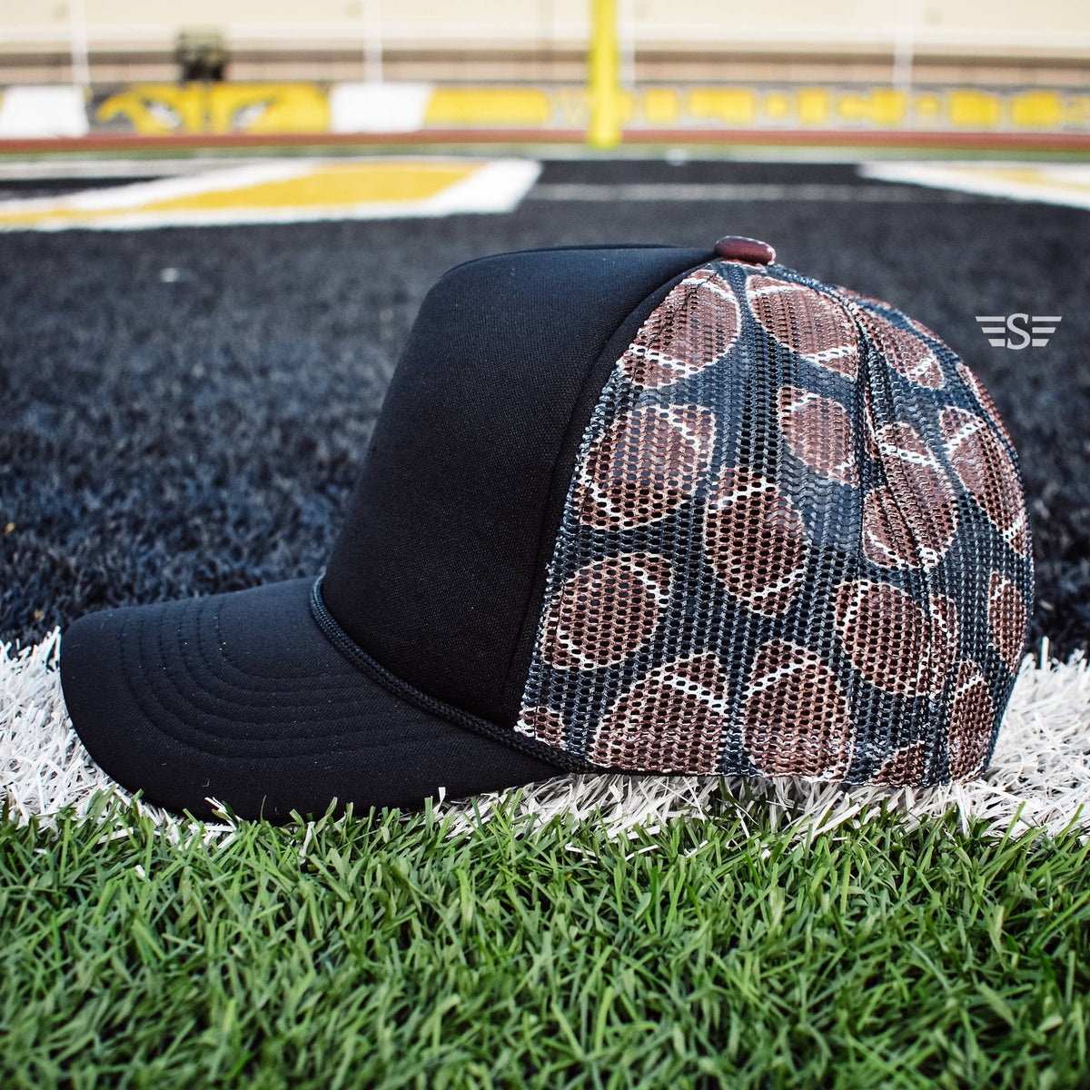Football Magna Pony® Mesh Foam Trucker Hat