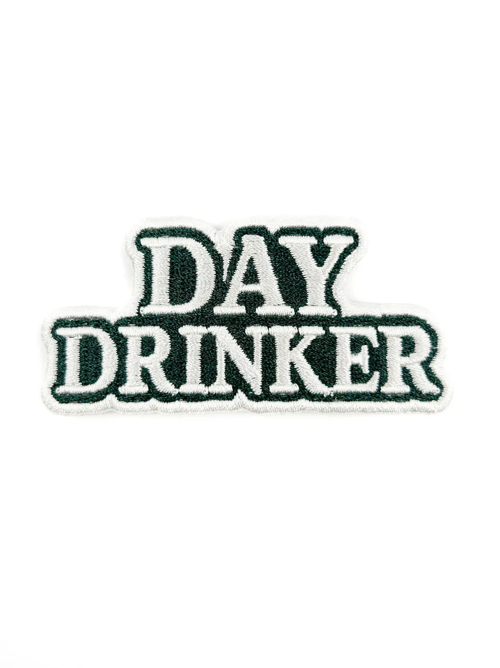 Day Drinker Patch – Funny Embroidered Iron On for Brunch