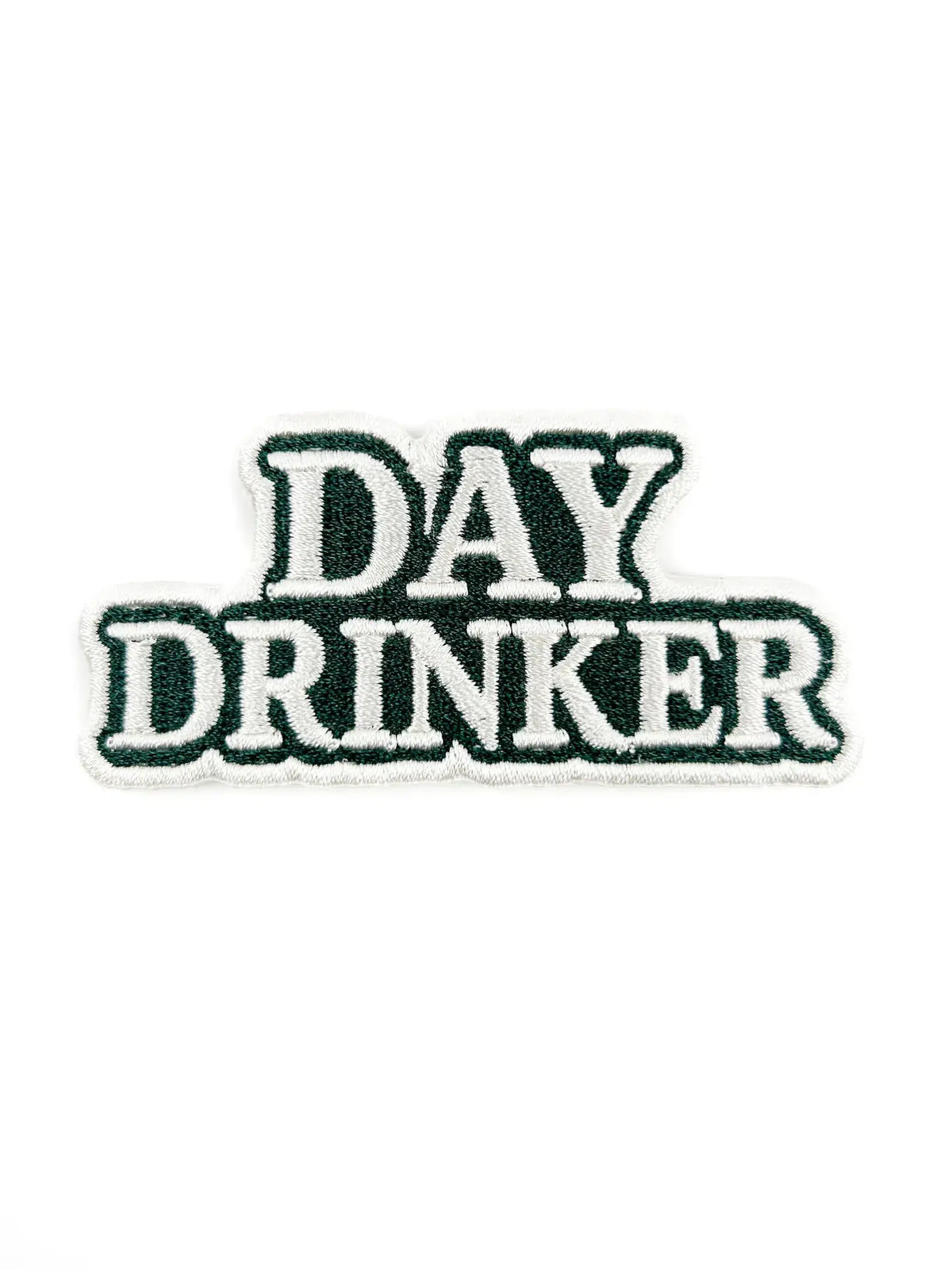 Day Drinker Patch – Funny Embroidered Iron On for Brunch