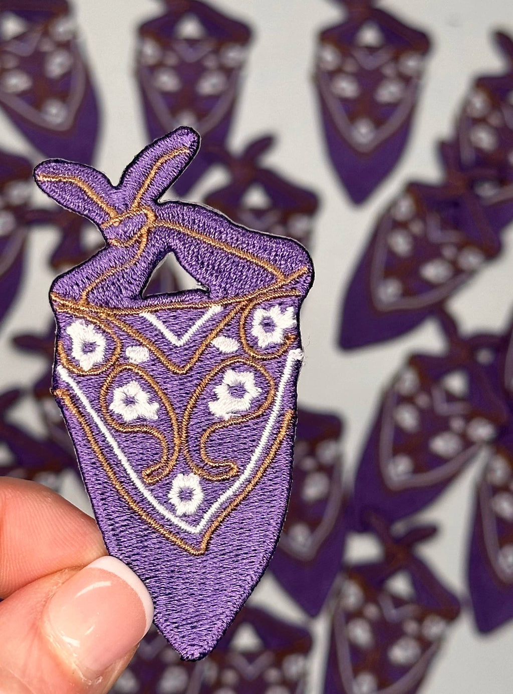 Bandana Patch, Cowgirl, Western Patch, Boot Patch, Cowboy