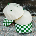 Canvas Front Checkered Bill Magna Pony® Cap