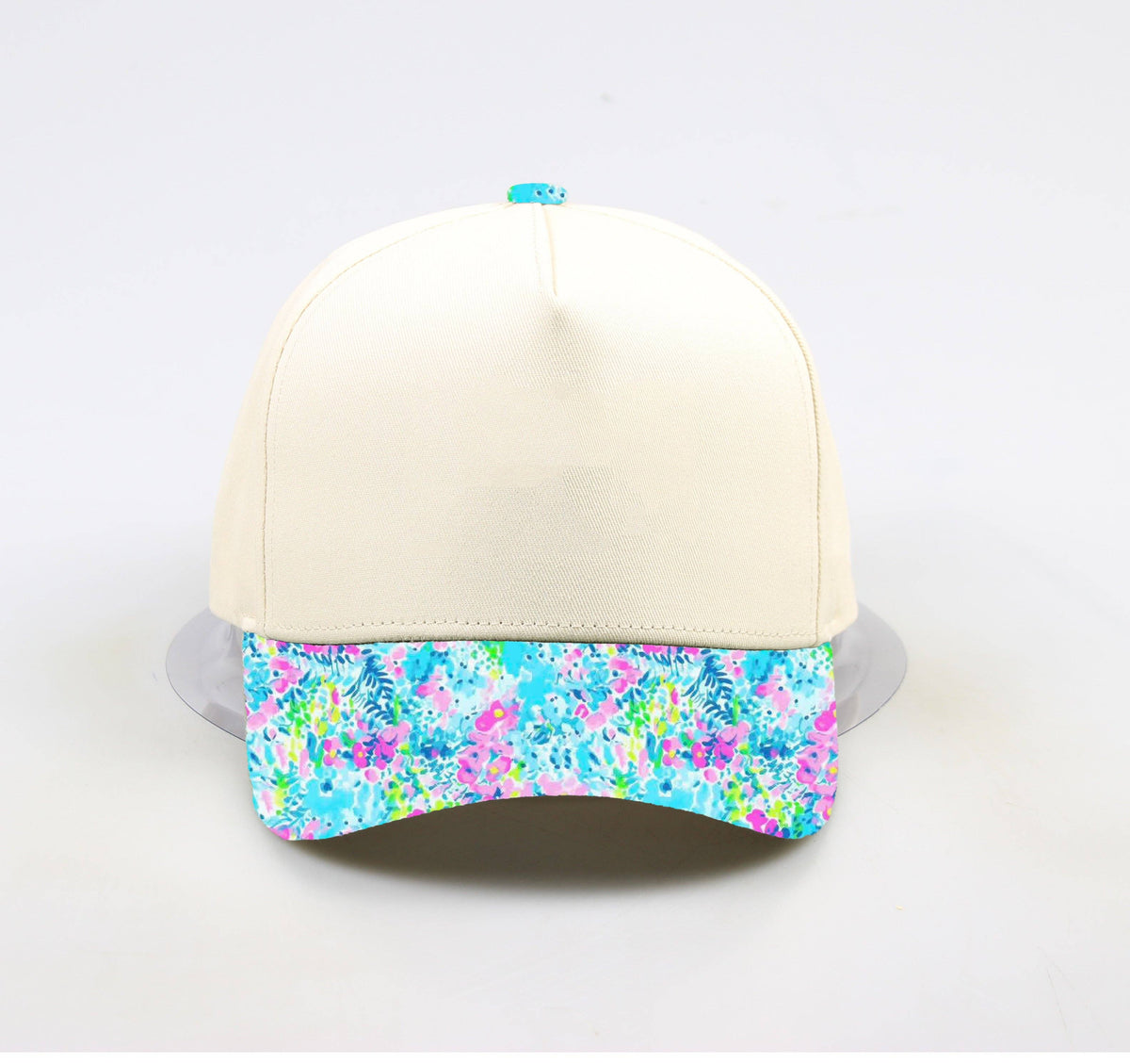Watercolor Floral Hat - RTS