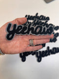 Yeehaw Chenille patch, western patch