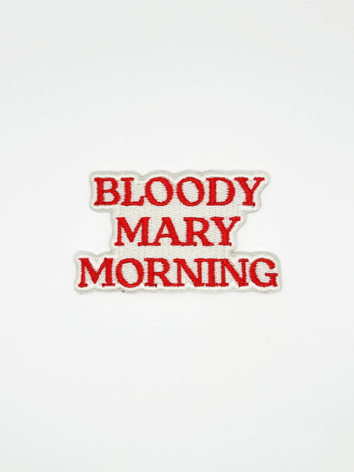 Bloody Mary Morning Embroidered Patch – Brunch Cocktail