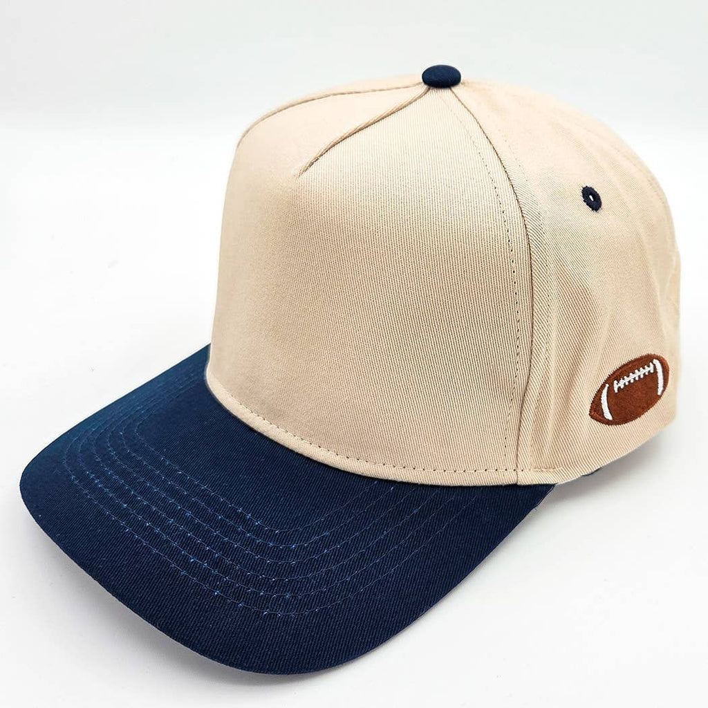 Cotton Football Blank Hats - Various Colors