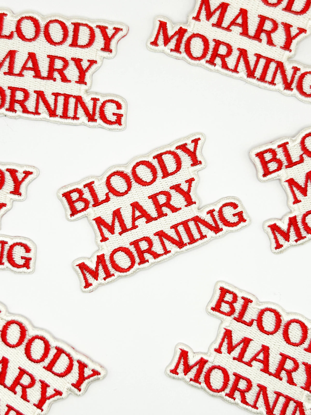 Bloody Mary Morning Embroidered Patch – Brunch Cocktail