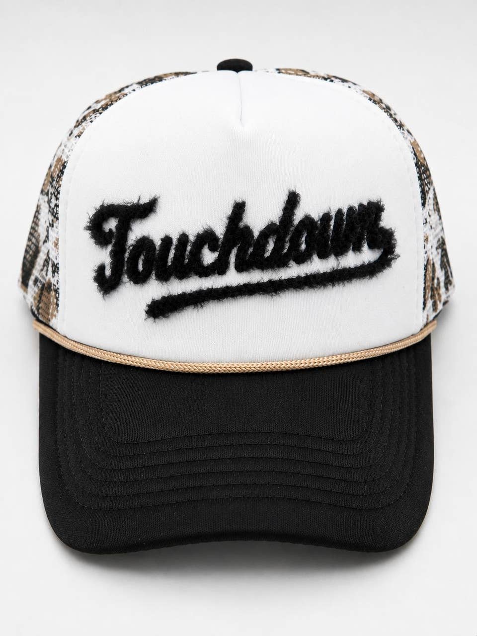 Touchdown Fluffy Hat Patch