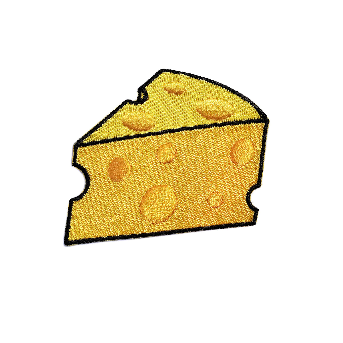 Cheese Patch - Iron on or Sew on Embroidered Patch