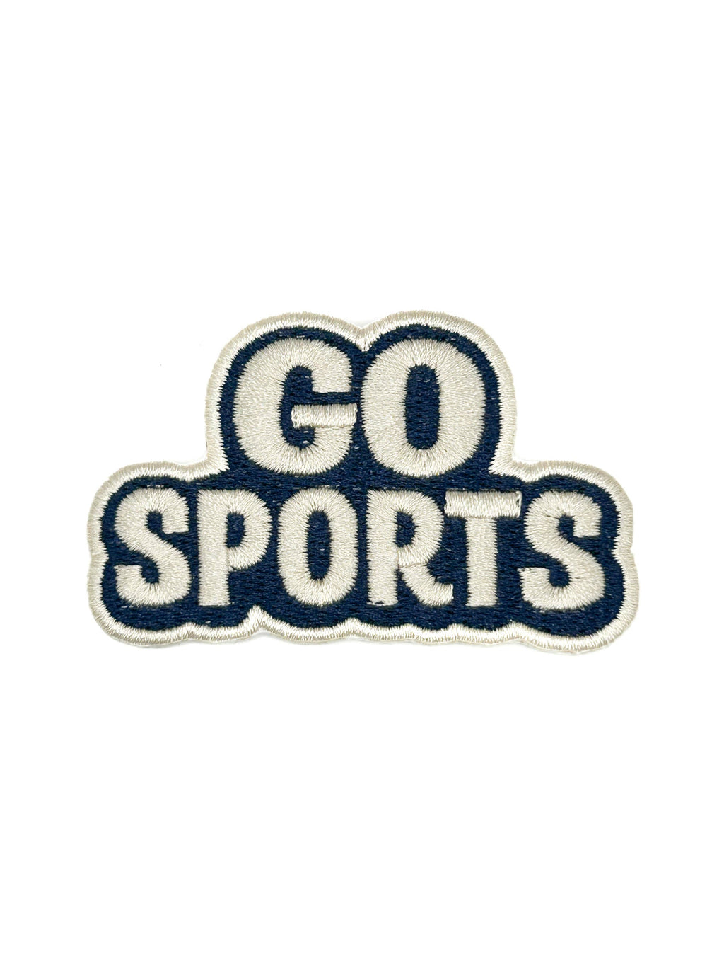 Go Sports Embroidered Patch Team Spirit Patch Game Day Iron