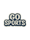 Go Sports Embroidered Patch Team Spirit Patch Game Day Iron