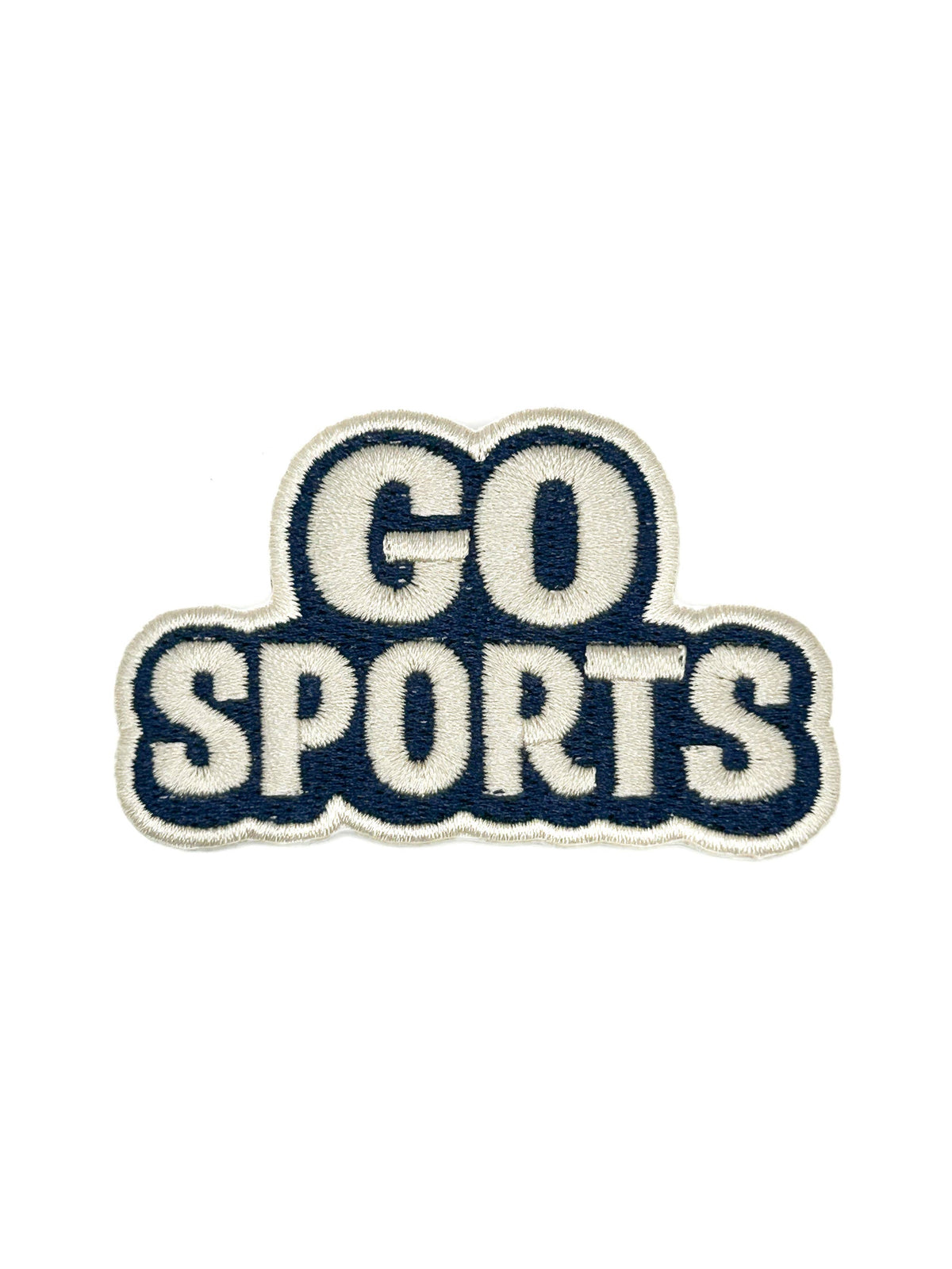 Go Sports Embroidered Patch Team Spirit Patch Game Day Iron