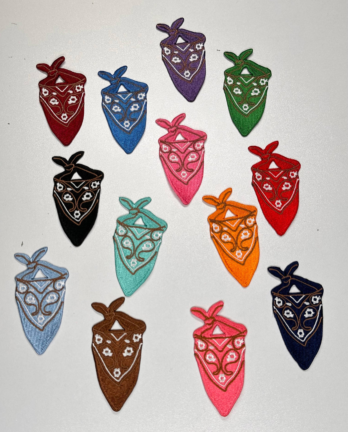 Bandana Patch, Cowgirl, Western Patch, Boot Patch, Cowboy