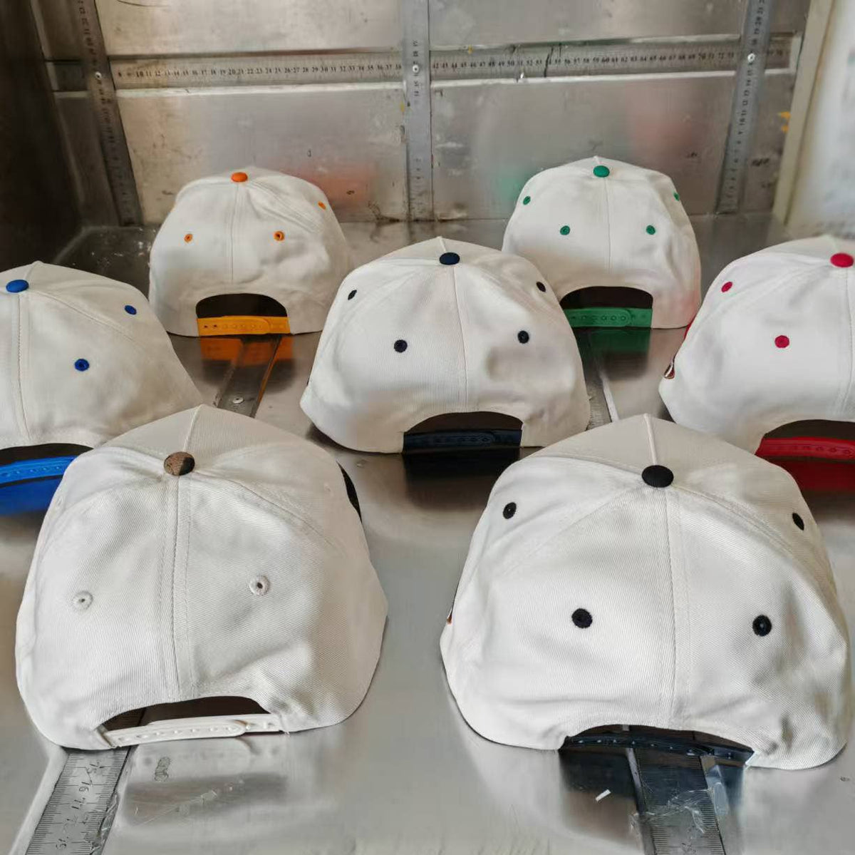 Cotton Football Blank Hats - Various Colors