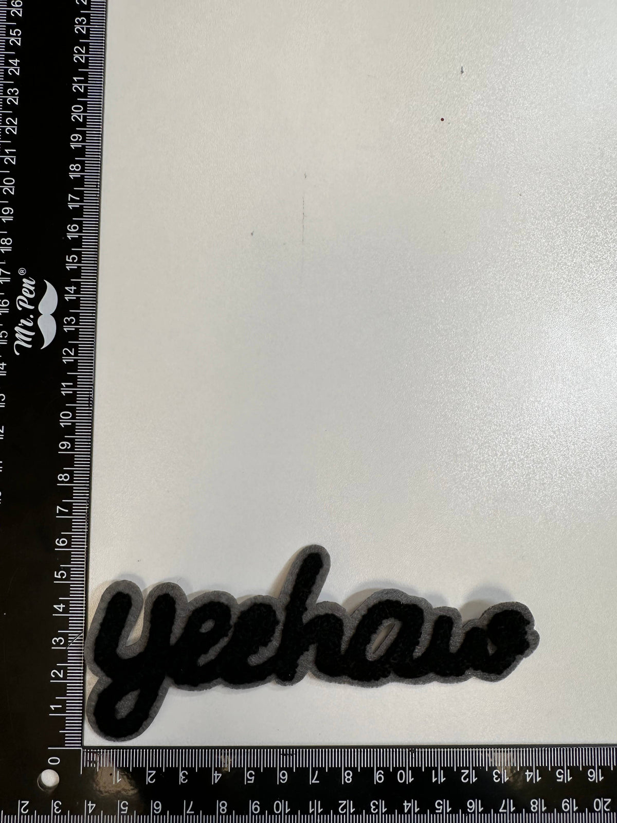 Yeehaw Chenille patch, western patch