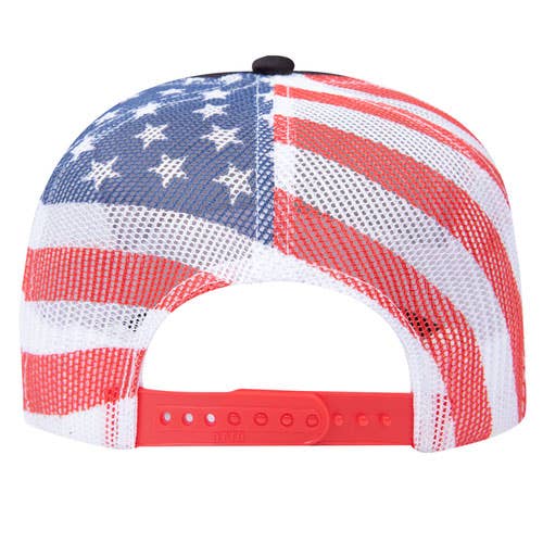 Otto 5-Panel High Crown Foam Trucker Hats, Mesh Back Cap - 39-165