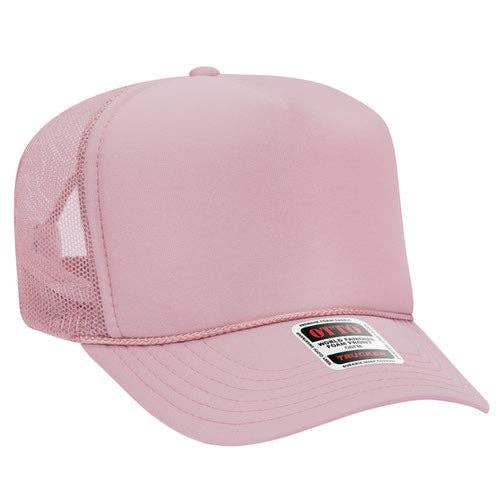 Otto 5-Panel High Crown Foam Trucker Hats, Mesh Back Cap - 39-165