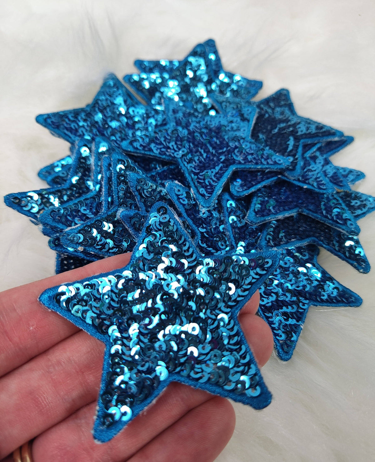 Star Sequin Iron On Patch