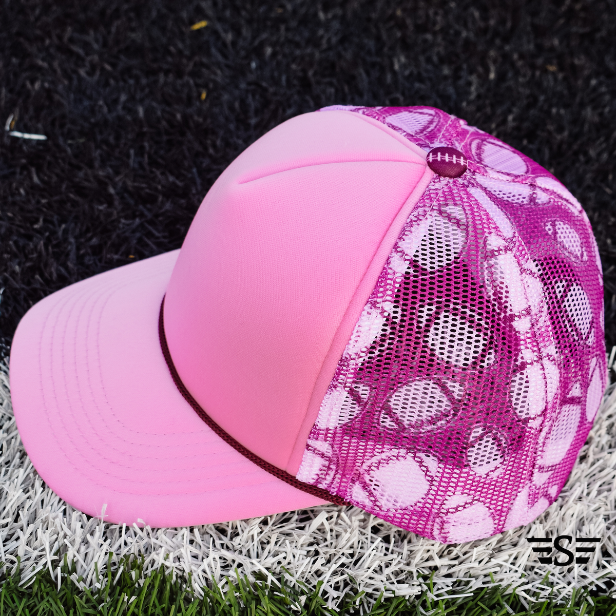 Football Magna Pony® Mesh Foam Trucker Hat