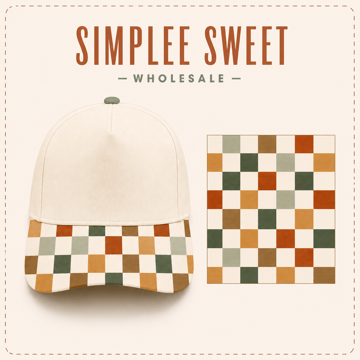 Fall Colorblock Hat - RTS