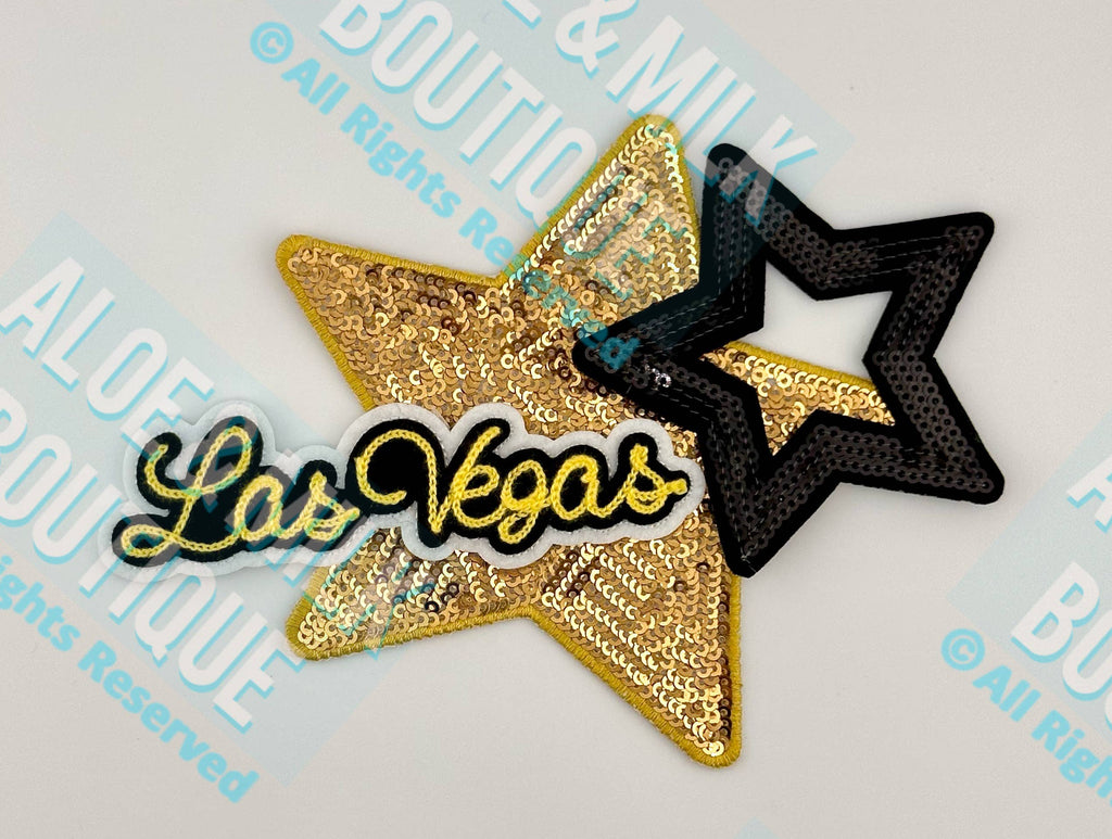 Chainstitch Las Vegas Patch, Las Vegas Fan, Hogs, Casino