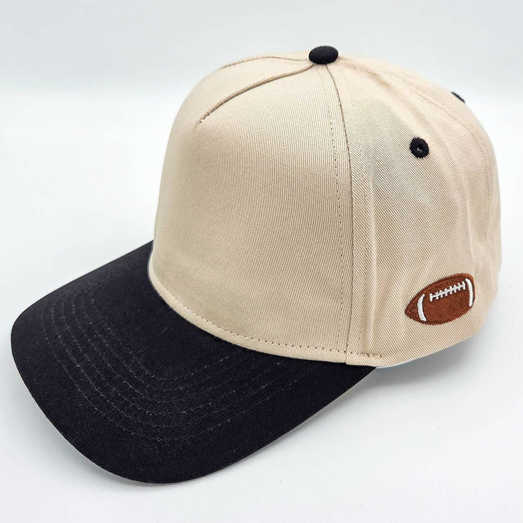 Cotton Football Blank Hats - Various Colors